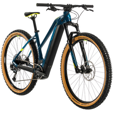 Mountain Bike eléctrica CUBE REACTION HYBRID SL 625 TRAPEZ 29" Mujer Azul/Negro 2020 0